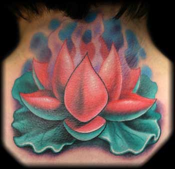 Looking for unique  Tattoos? necl lotus